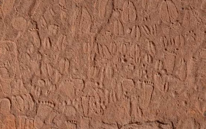 Stone Age rock art Namibia