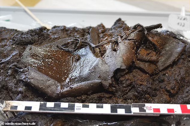 2,000-year-old Shoe Discovered in a German Bog