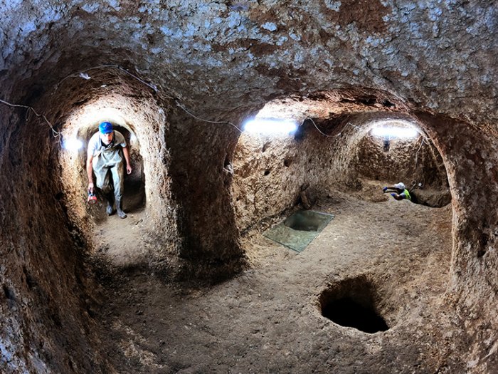 Ancient Sarayini Underground City