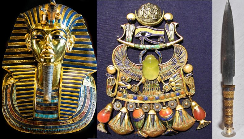 King Tut’s Cosmic Scarab Brooch